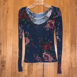 Flower ladies top